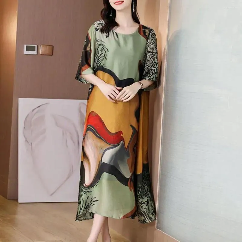 chinese dress ladies Amazon.com: Women's Summer Casual Loose Short Sleeve Round Neck High Waist  A Line Swarm Solid Flattering Cocktail Dresses (Black, M) : Clothing, Shoes  & Jewelry
