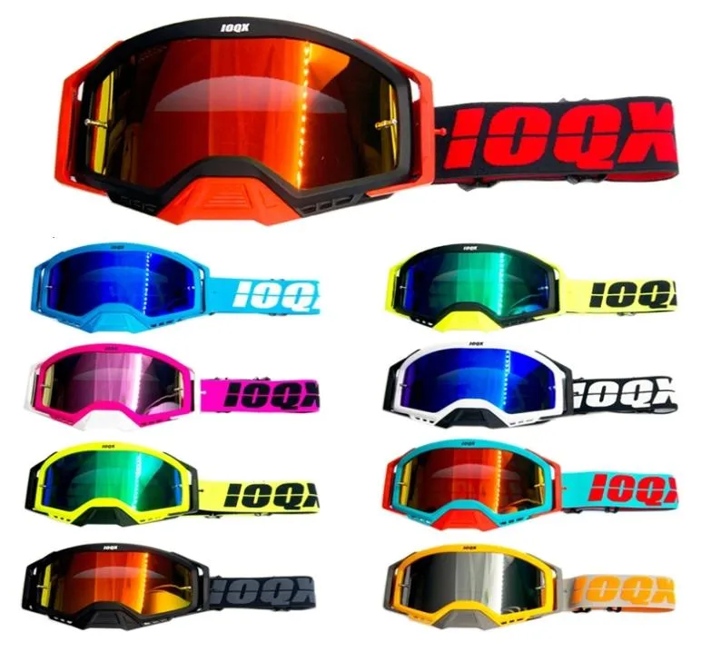 Nyaste 2020 IOQX MX Goggles Motocross Glasses Off Road Dirt Motorcykelhjälmar Goggle Ski Sport Mountain Bike Solglasögon9138293