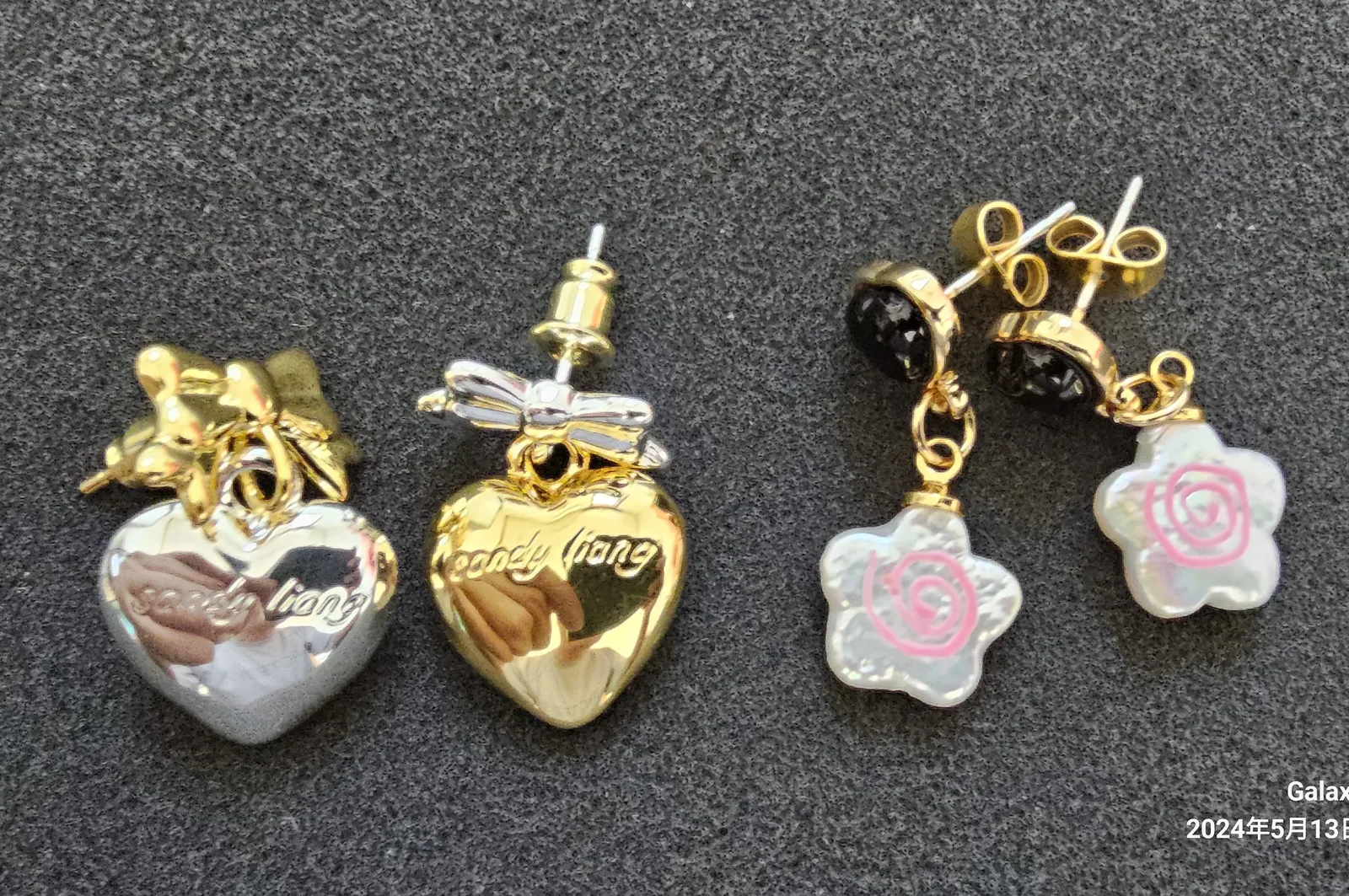 Sandy Liang Mixed Metals Ballerina Earrings 241122 From Ping05