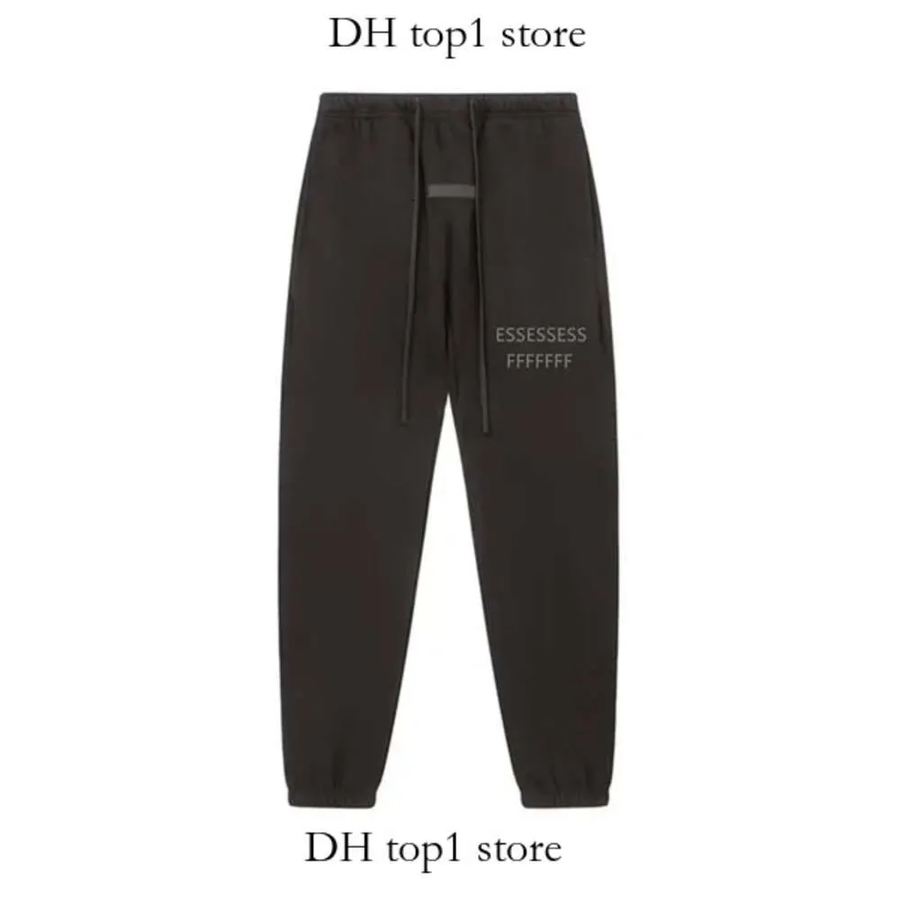 Pantaloni della tuta designer Essentialspants da uomo pantaloni pantaloni sciolti sciolti di corse allungate nera elastica di cucitura della caviglia elastico tasche per le tasche del sudore Essencial 301