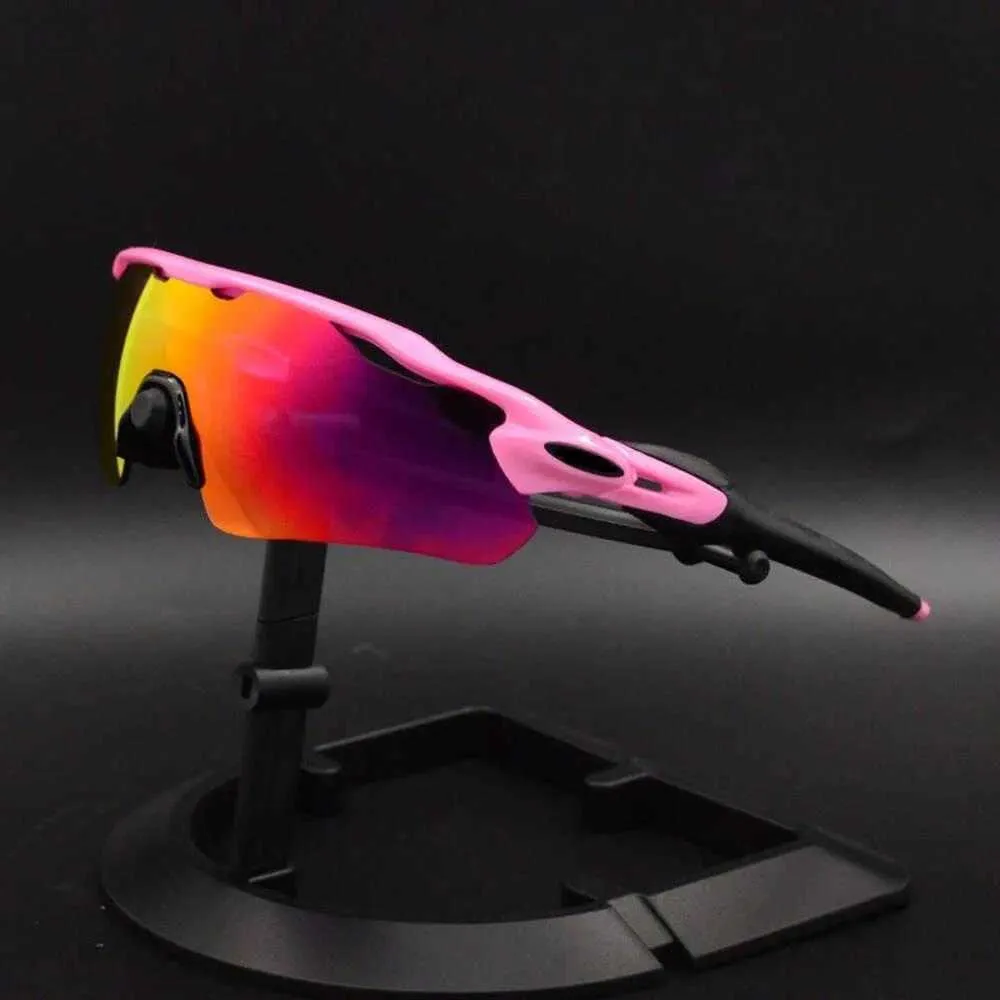 Spor Bisiklet Meşe-9208 Tasarımcı Güneş Gözlüğü Kadınlar Açık Bisiklet Gözlükleri 3 lens Polarize TR90 Fotokromik Güneş Gözlüğü Koşu Spor Erkekler Güneş Hediyeleri Sürüyor QQ