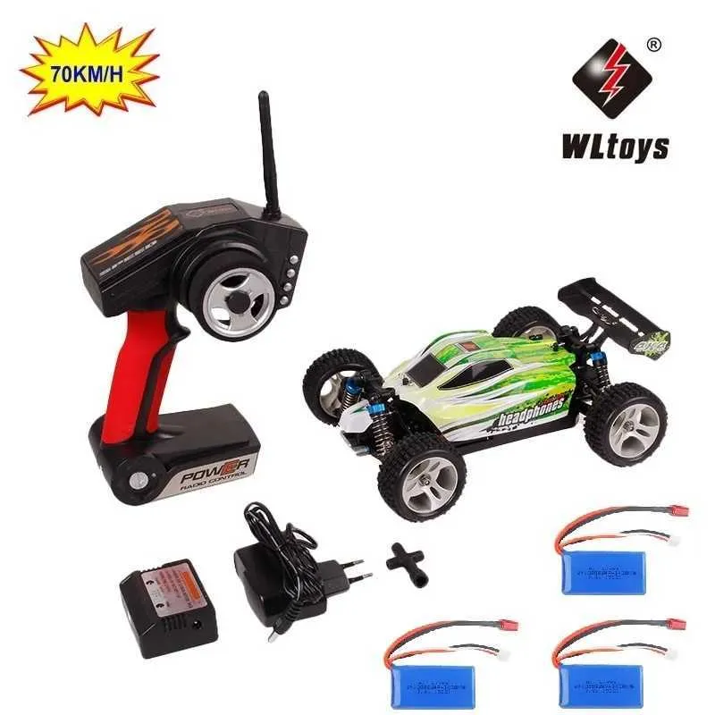 Electric/RC Car WLtoys A959-B 959B Rally Racing Car High Speed Vehicle 70KM/H RC Car 1 18 2.4GHz 4WD RC Racing Car Toys Gift T240422