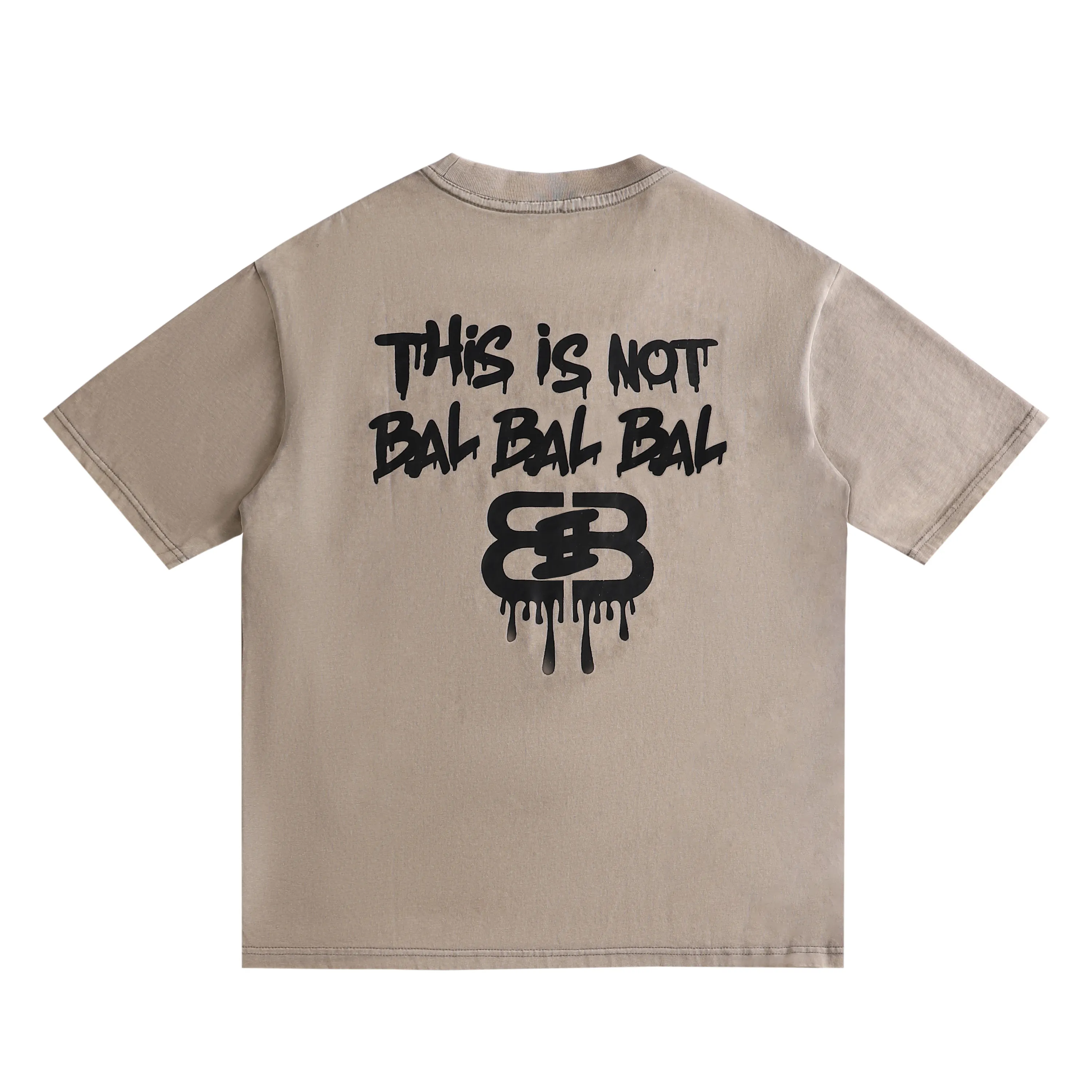 Amerikansk designer Mens T-shirt lyxiga avancerade bomullsmän