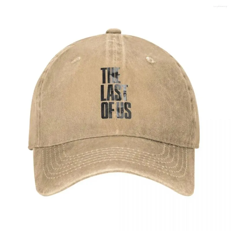 Ball Caps Vintage The Last of Us Us Bealball Unisex Style Denim Snapback Hat All Seasons Viajes