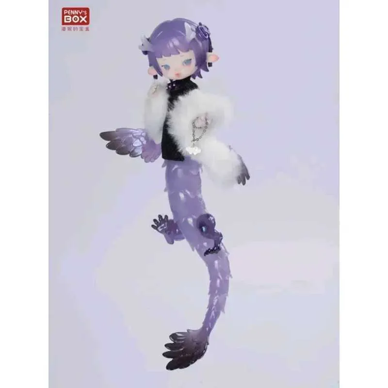 AMITD 1/12 BJD Dolls Penny Box – Serie Fantastic Dragon, Mystery Box Con 6 Personaggi + Edizione Nascosta (2 Scatole)