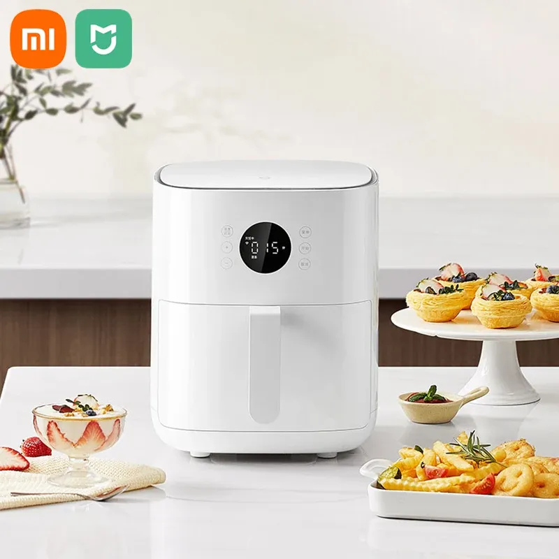 FRIVERS Xiaomi Mijia Air Fryer 4.5L Multifunzionale Famiglia a basso petrolio e grasso chiaro FRYER NTC NTC Preciso Controllo della temperatura