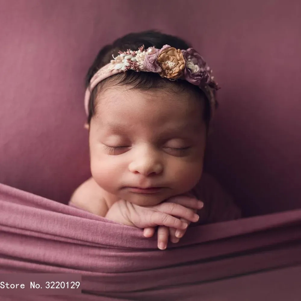 Accessoires 150*170 cm Neugeborenenfotografie Requisiten Stretch Doubled Wrap Baby Fotoshooting Accessoires Foto für Studio