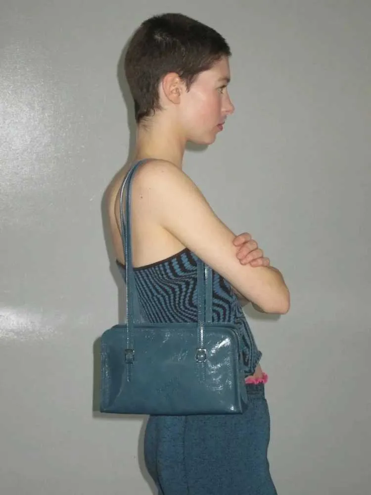 Paloma Wool Waxed Canvas Shoulder Bag Single Strap Womens