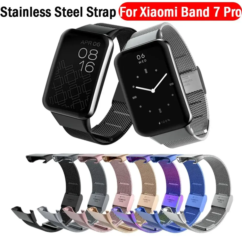 Sangle de dispositifs pour Xiaomi Band 7 Pro Bracelet Watchband Redmi Smart Watch Band Metal Wristband Bandon