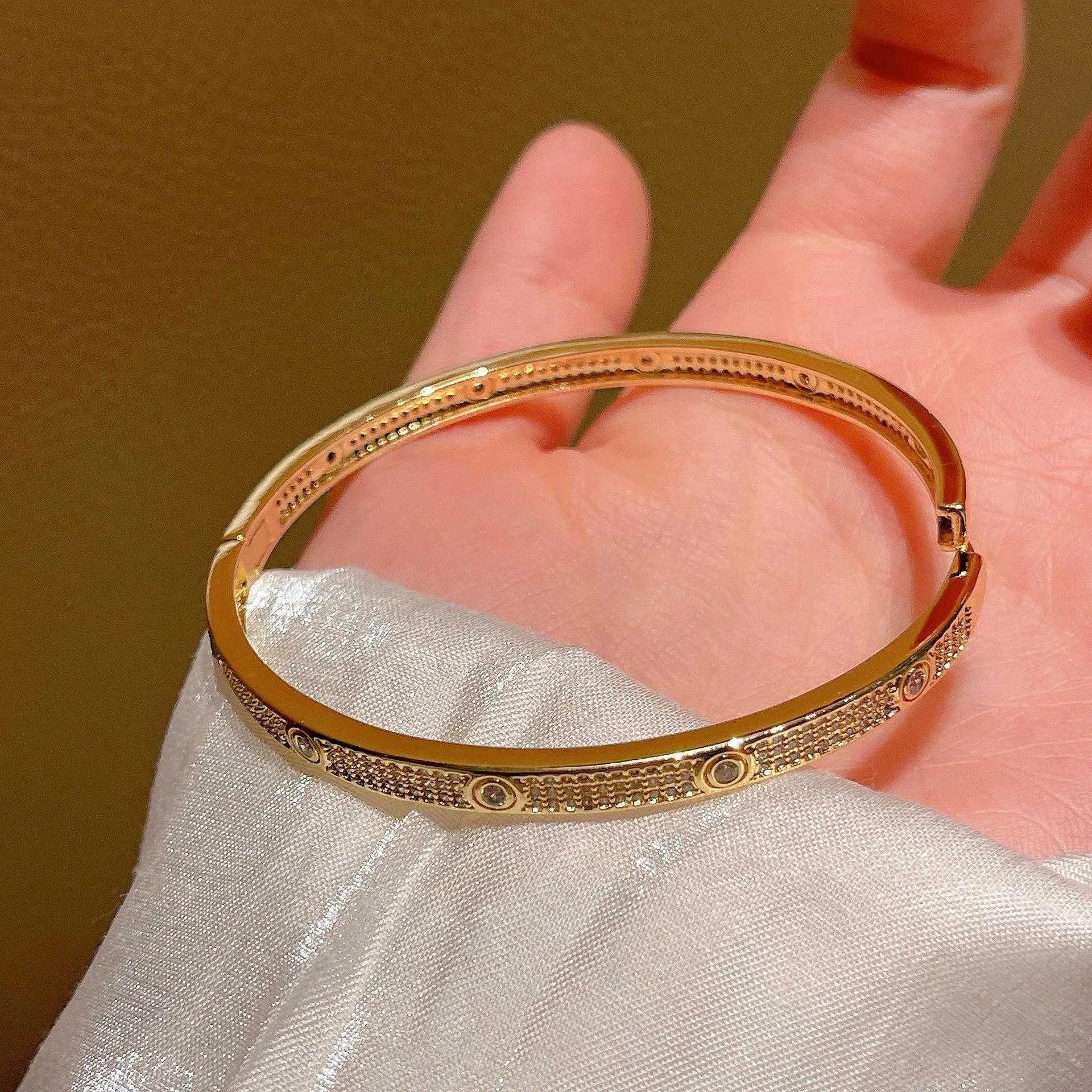 Bracelets de concepteur de luxe Boutique en ligne coréen jojo petit bracelet argent pur pour femmes