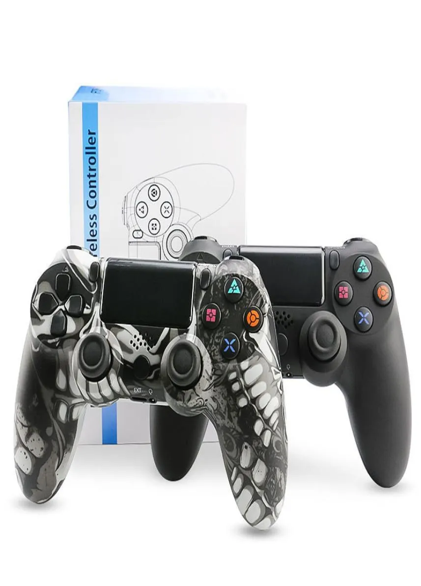 PS4振動のための新しいBluetoothPS4ワイヤレスコントローラーJoystick GamePad PS4ゲームコントローラー用Sony Play StationプライベートモデルG2000324