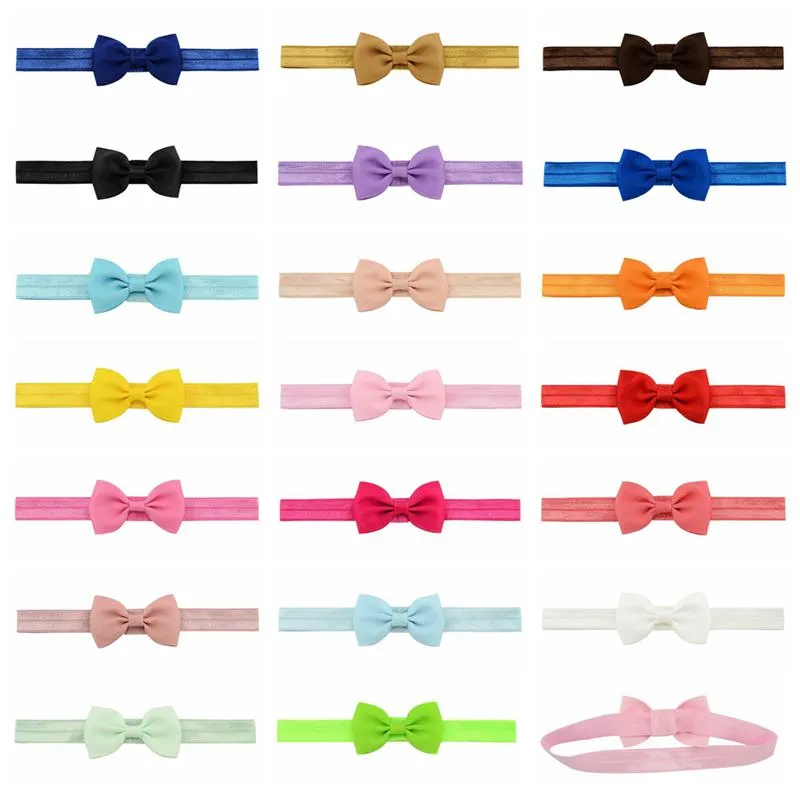 20 couleurs bébé mignon bowknots bandeau de bande filles