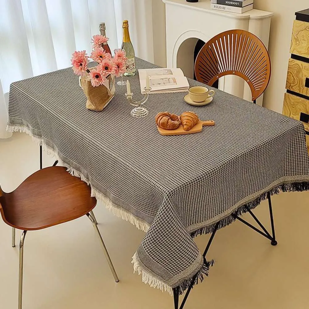 Instagramスタイルのテーブルクロスハイエンドソリッドカラー写真背景雰囲気のコーヒーテーブルクロスソファ装飾装飾