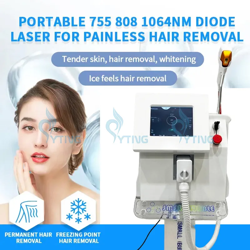 755NM 808NM 1064NM ISLASER DIODE Hårborttagningsanordning Smärtfritt laser Hårborttagning Skinföryngring