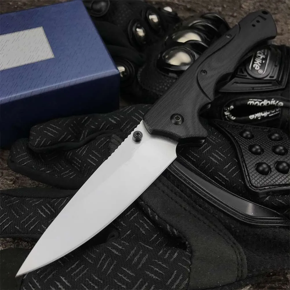 Outdoor Portable Rukus Assisted Folding Knife S30V Plain Blade G10 Handles Camping Hunting Tactical Knives Survival EDC Tools