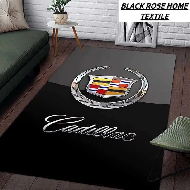 Carpet Fashion Art Printing C-Cadillac Sports Carpe Corridor Corridor Table Table Table Bathroom S BACLOR