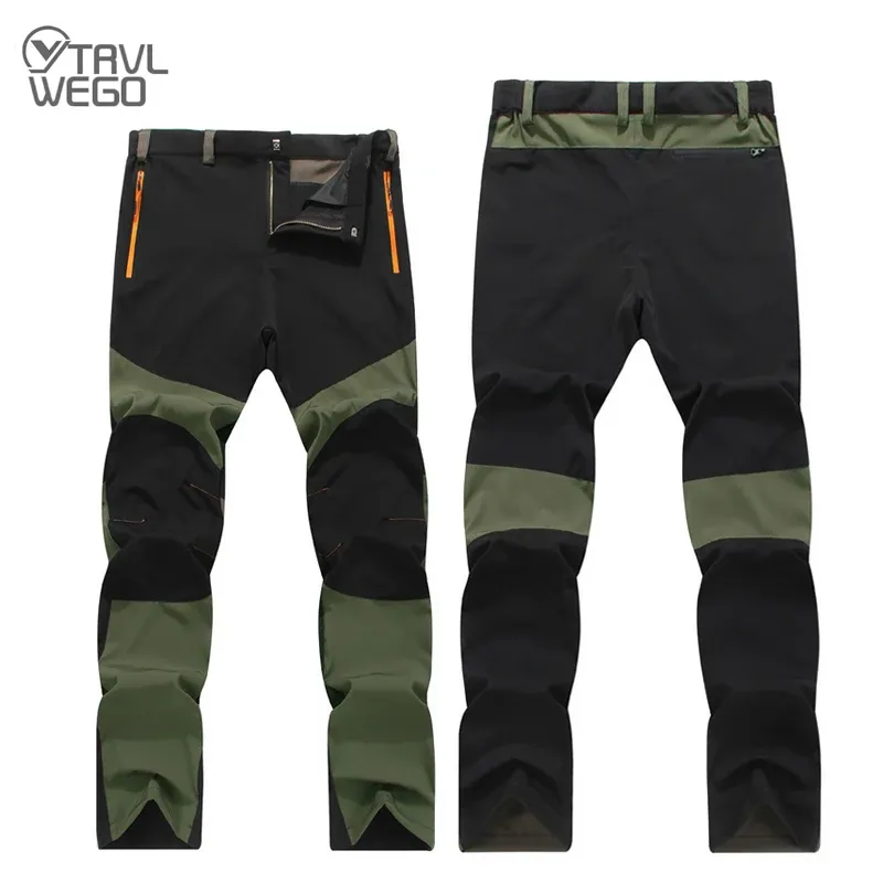 Accessori trvlwego uomini estivi pantaloni da pesca pantaloni da pesca trekking rapido da viaggio per esterni asciutti in tessuto elastico in tessuto da campeggio