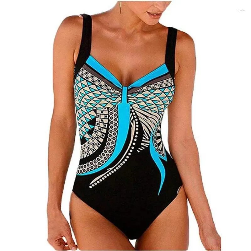 Swimwear Femmes 2024 Un morceau de maillot de bain en une pièce push up up sexy mail de bain nage pour la plage wear monokini plus taille 2xl