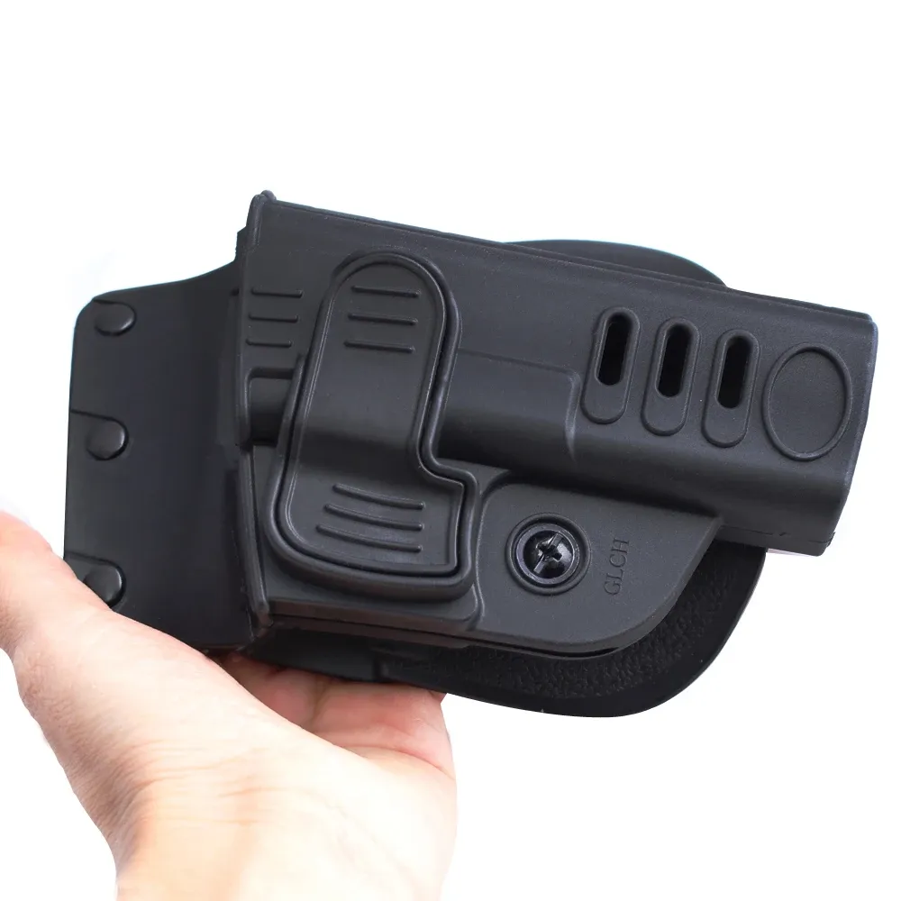 Holster Tactical Hunting Police Right Hand Holster Schwarz für Glock 17/19/22/23/31/32/34/35 Zubehör