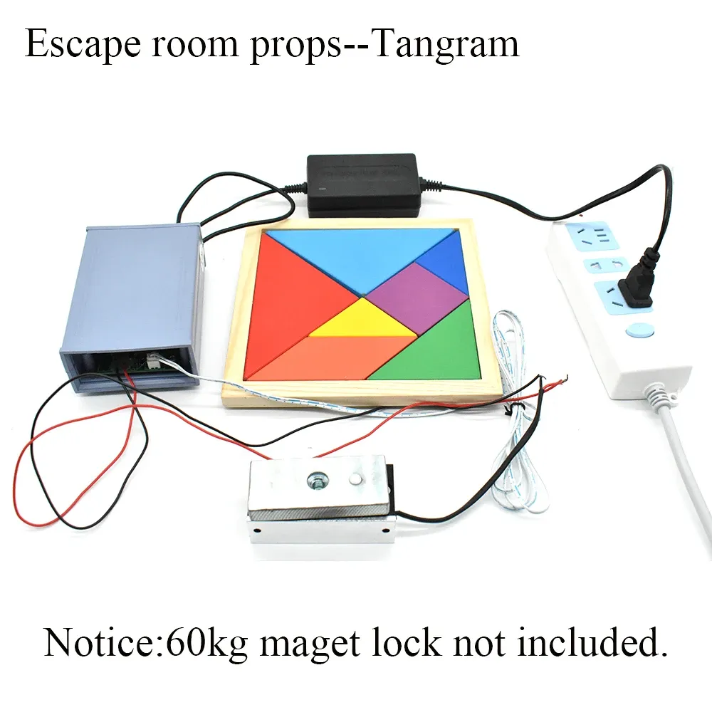 escap room prop Tangram