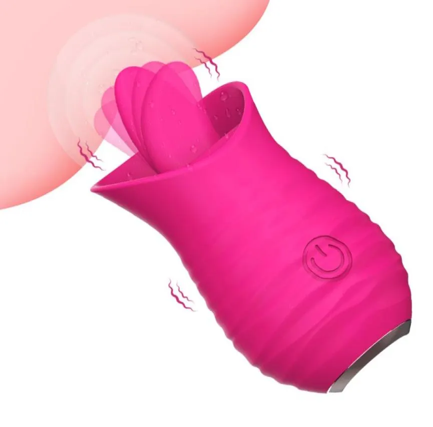 Massage 10 frequentie tepels tong likken Massager orale seks vrouwelijke masturbator volwassen producten clitorale stimulator seksspeeltjes voor c5223994