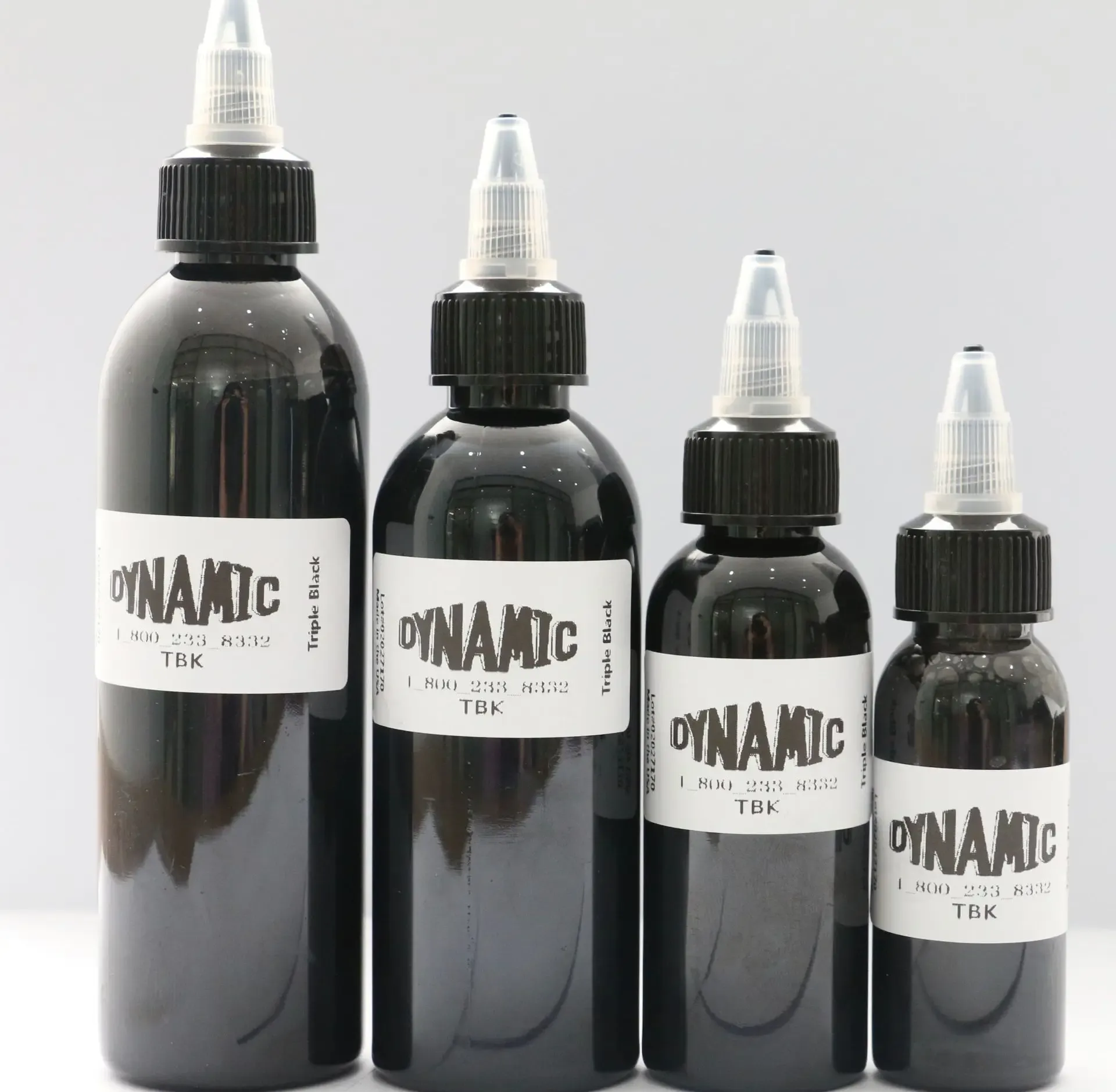 Inks Quality Dynamic Triple Black Pigment Tattoo Encre 30 ml 60 ml 90 ml