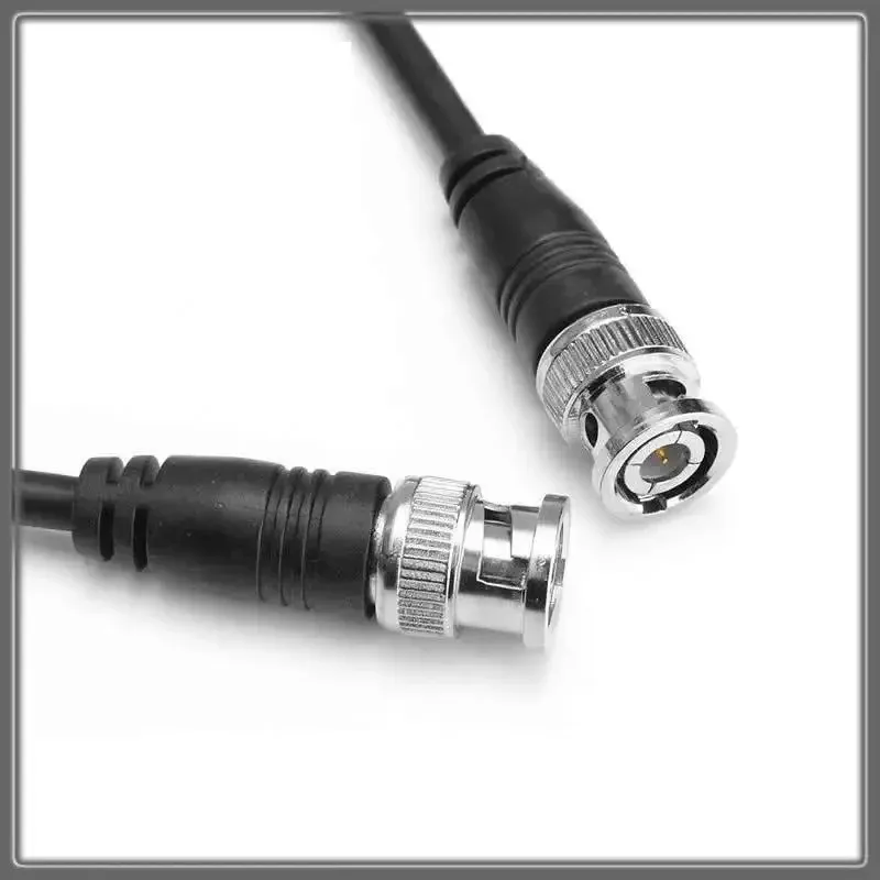 2024 0,5 m rg59 coaxiale uitbreiding BNC-kabel mannelijk voor voor CCTV-camera 1.6ft leads Jumper Video- voor bewakingssysteemverbinding