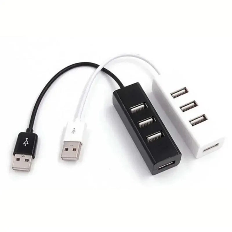 2024 Usb Hub3port Expander Adaptador USB2.0 Hub Multi USB Splitter 2.0 Múltiplo USB2.0 USB-HUB LEITOR DE CARD