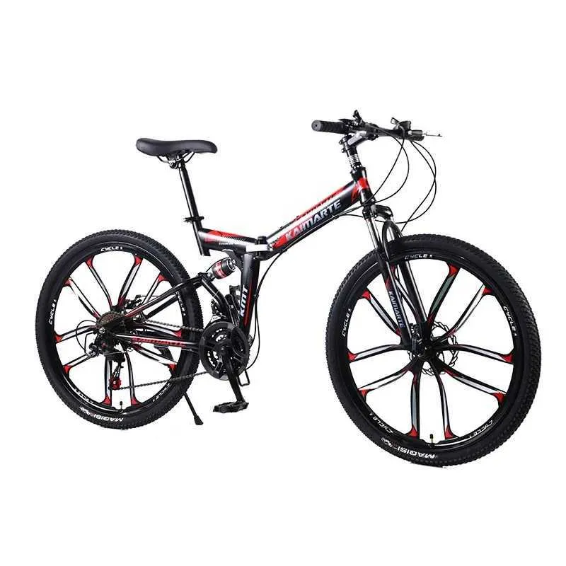 Folding Mountain Bike, 24/26 inch 21 Speed Bicycle for Men and Women, Spoke and Knife Wheel, 2024 Model (Y240423) Folding Mountain Bike, 24/26 inch 21 Speed Bicycle for Men and Women, Spoke and Knife Wheel, 2024 Model (Y240423)
