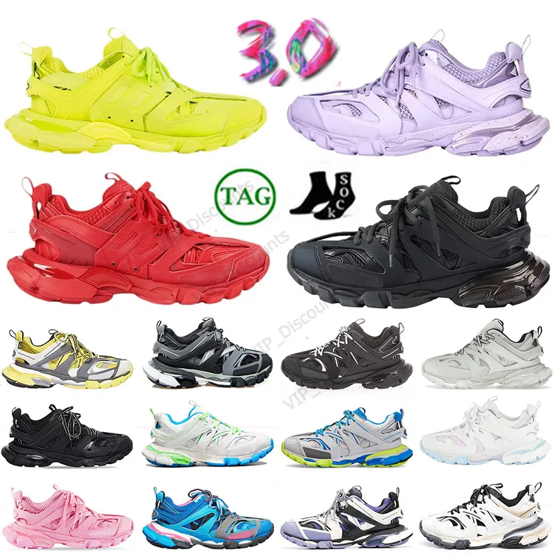 2024 New Designer Women Mens shoes Paris Runner track 3.0 Transmit sense Trainers BURGUNDY Deconstruction jogging hiking Sneakers Scarpe Zapatos Size EUR36-45