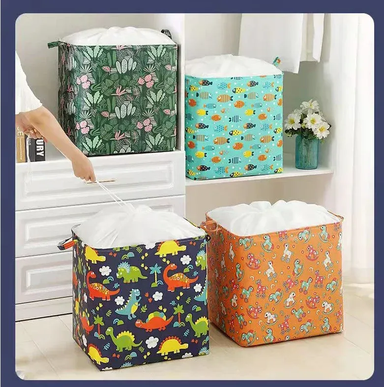 Pankets cube pliage tissu rangement de rangement de rangement organisation des organisateurs de bureaux à domicile Boîtes de rangement de vêtements pour l'organisateur de jouets