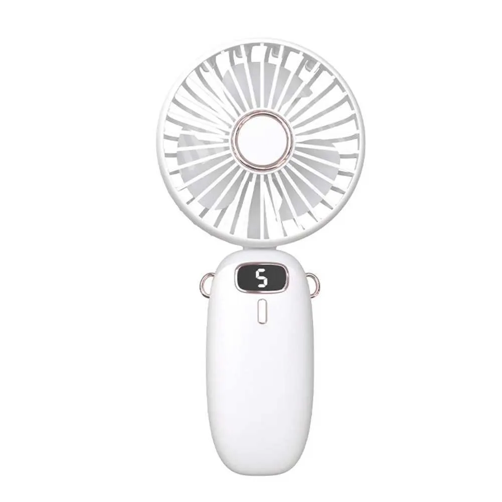 Autres appareils Ventilateur de cou Portable Light Sound Intelligent Réduction du bruit Clé Mélange Soft Wind Momening Tools Handheld Fabring Simple Electric Van J240423