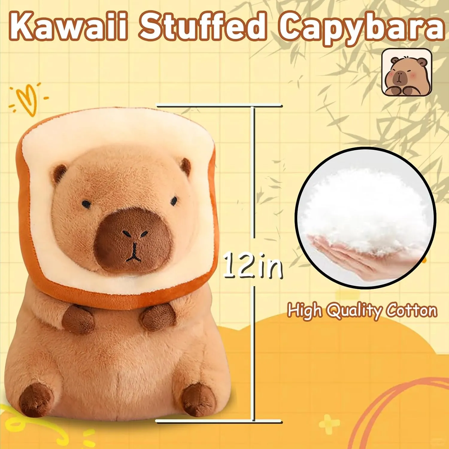 Kawaii Capybara Snack Bag Plush Toys The Soft And Cute Capybara Plush Bag Holds Four Capybara Cubs Funny Stuffed Animal Plush To Buy Cheaply On