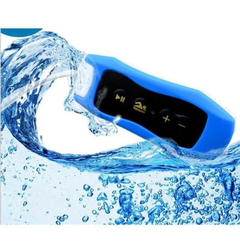 003 Waterproof IPX8 CLIP MP3 Player FM Radio Stereo Sound 4G8G Swimming Diving Surfing Cycling Sport Music 2111233674041