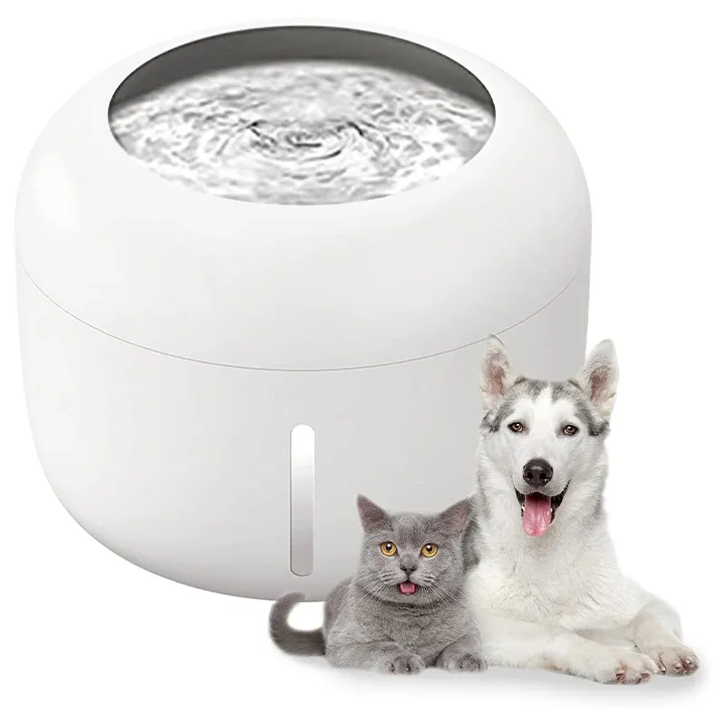 浄化器2.5L猫の噴水オートマチックミュート飲酒者ウォーターボウルフィーダー電気USBペットディスペンサー猫用犬用犬用犬用