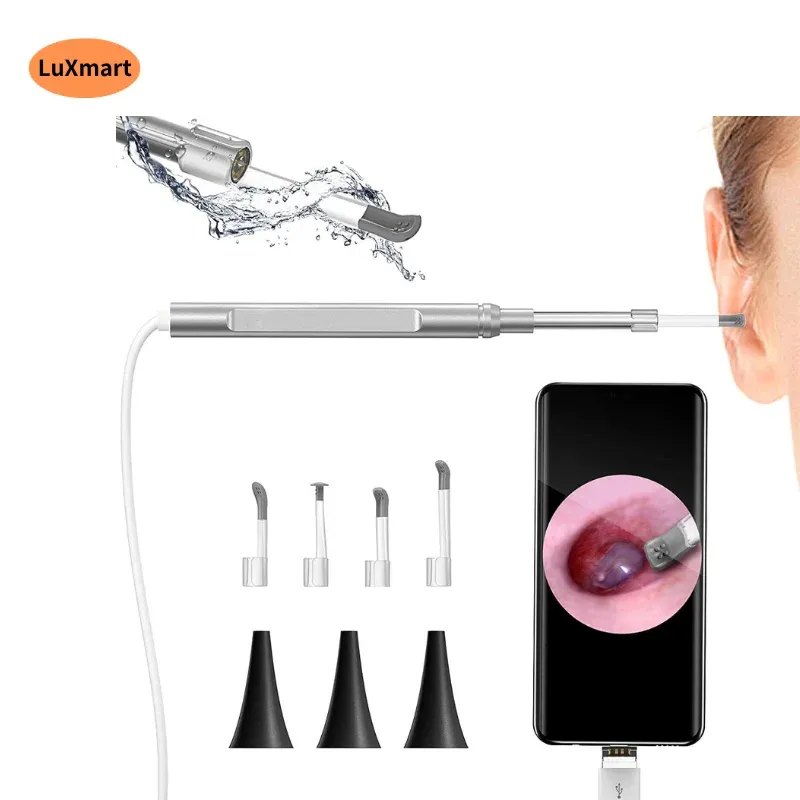 Caméras 4,3 mm lentilles otoscope d'oreille numérique dans l'oreille Endoscope Picine de caméra outil d'oreille visuel