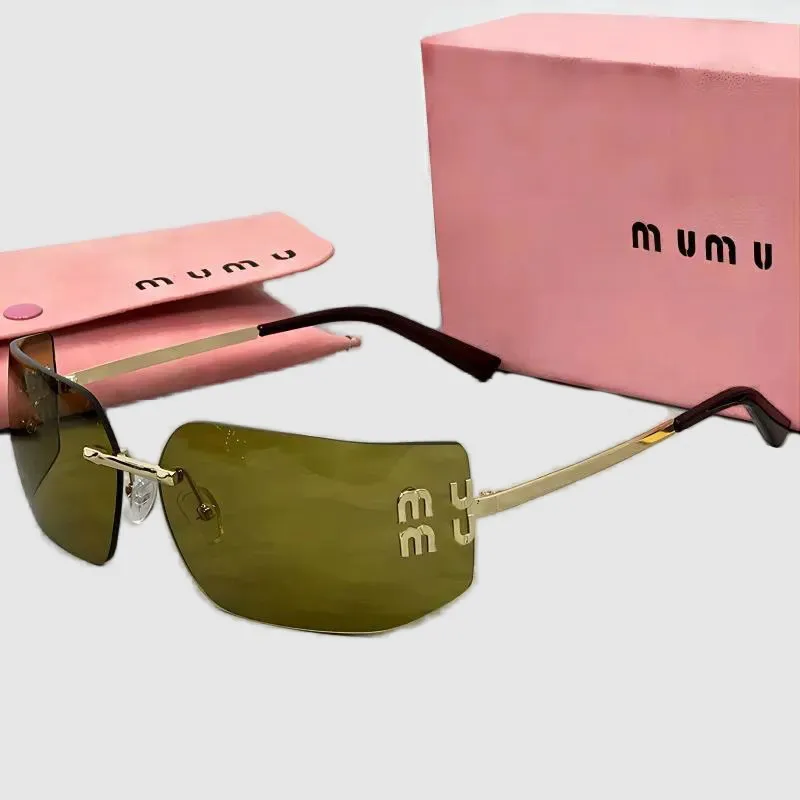 MUI Женщины солнцезащитные очки Летние повседневные дизайнерские солнцезащитные очки мужчины Внешняя полоса Универсальная наружная зонбриль солнце