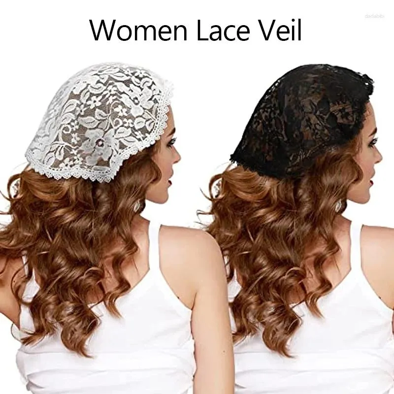 Bridal Veils Fashion European et American Lace Headscarf Muslim Veil Marding Accessories Small Cover Headpiece