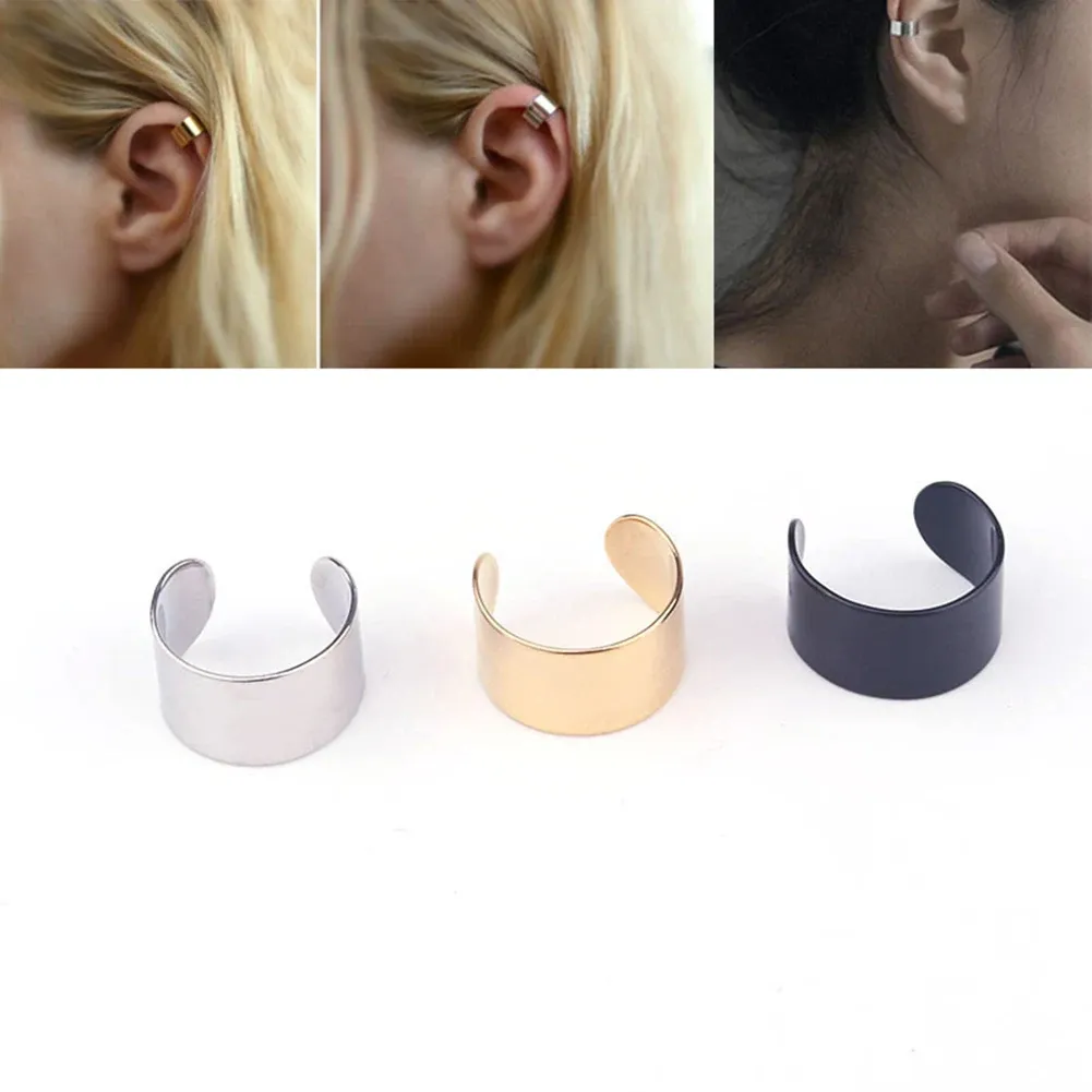 Boucles d'oreilles 1pcs Punk Rock Boucles d'oreille d'oreille Fashion Femmes Cartilage Clif