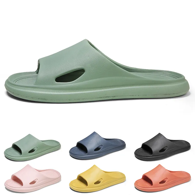 Men Women Summer Light Weight Bathroom Shower Slippers Silent Practical Couple Slide Comfortable Soft Mens Womens Home Indoor Outdoor Beach Sandals Hole Shoes BB20