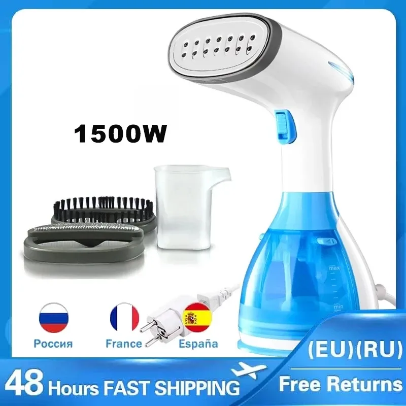 Appliances Steam Iron Garment Steamer Handheld Fabric 1500w Travel Vertical 280ml Mini Portable Home Travelling for Clothes Ironing