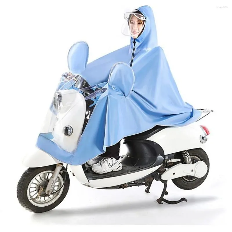 Płaszcz przeciwdeszczowy Mackintosh Electric Car Rain Motorbike Zagusta pojedynczy i podwójny rower kobiety