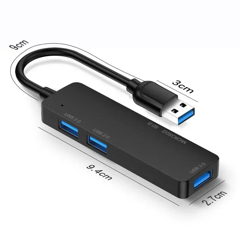 2024 HUB USB HUB 3.0 Ultra Slim Hub Ultra Slim MacBook, Mac Pro/Mini, IMAC, Surface Pro, XPS, Notebook PC, USBC Hub IMAC USB 3.0 Hub