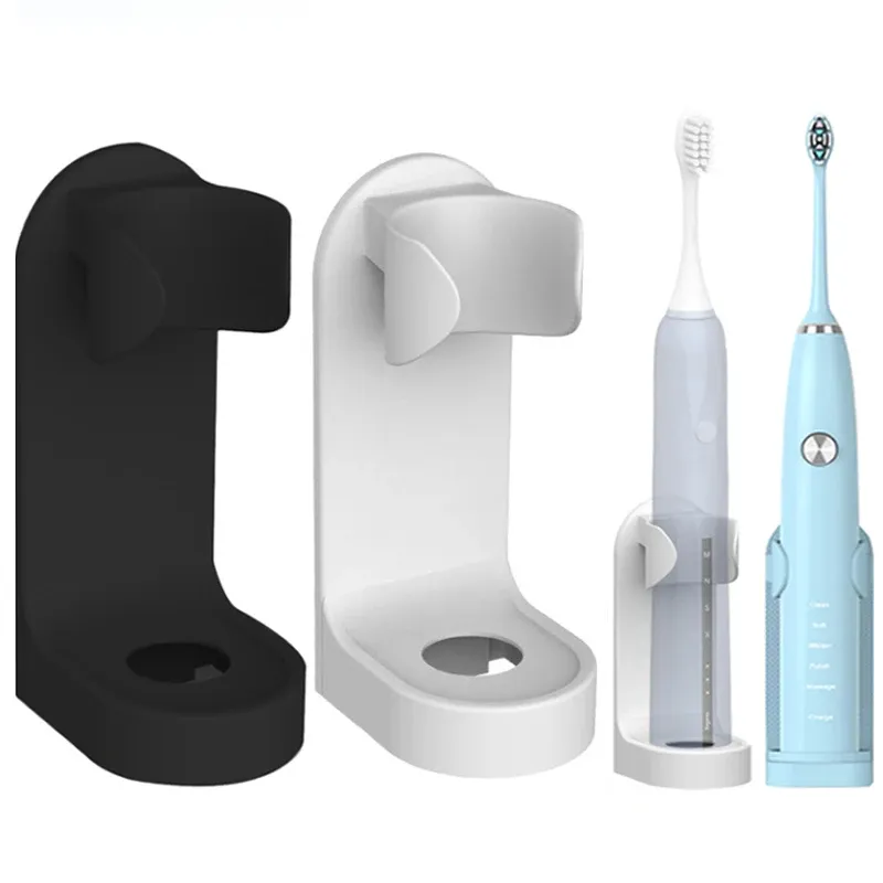 Tandborste elektrisk tandborste hållare spårlös tandborste stativ rack väggmonterat badrum anpassa 90% elektrisk tandborstehållare