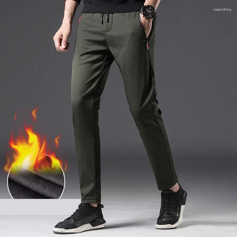 Pantalon masculin 2024 marque d'automne pantalon de loisirs hiver