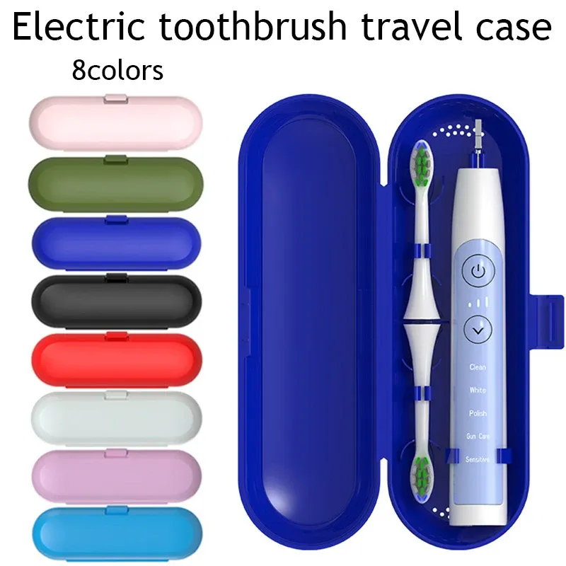 Heads Universal Plastic Toothbrush Case Outdoor Travel Hiking Camping Toothpaste Holder Electric Toothbrush Protective Storage Box