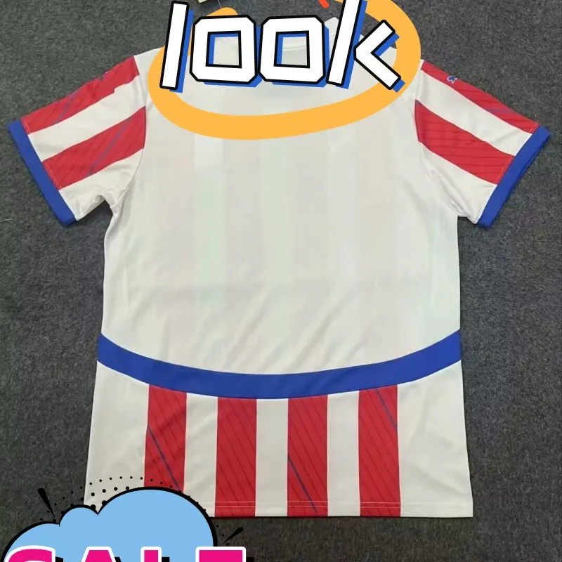 4xl 2024 25 Paraguay Soccer Jersey Copa America Maillots de Foot Bhite Bhite Away Awer Dark Blue Foot