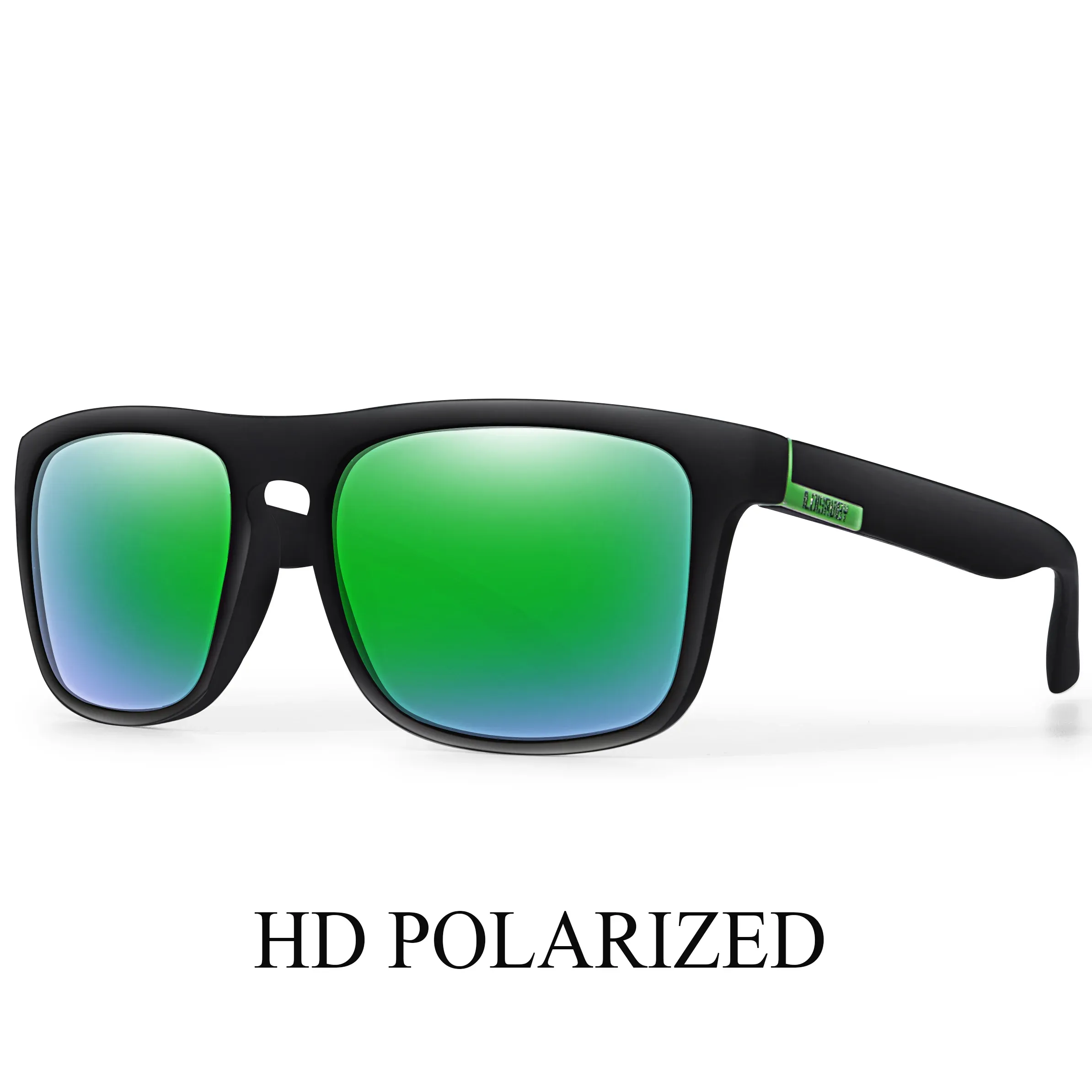 Akcesoria Loisruby Brand Square Cyllling Sunglasses Mężczyźni Kobiety Gogle spolaryzowane do łowienia jazdy bieganie Uv400 okulary