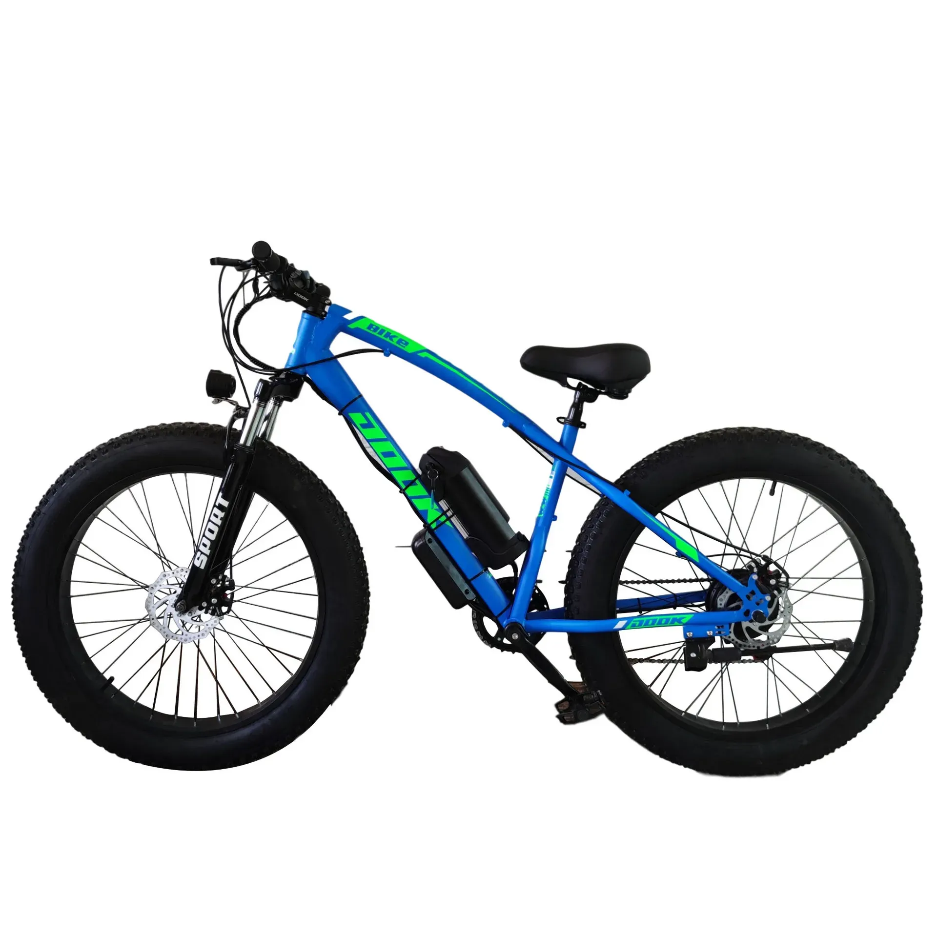 Bicycle 26Inch Mountain Snow Bike Electric Lithium Fat Tire Electric Mountain Bicycle