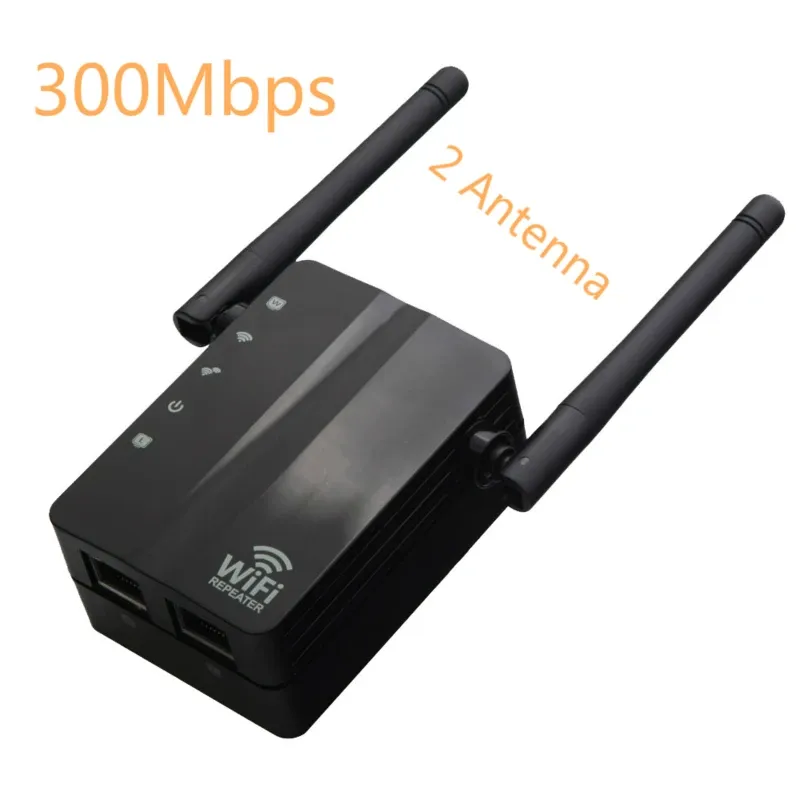 Routrar Wireless Router WiFi Repeater Access Point 2 In1 Antenna Booster 2.4G Förstärkare Long Range Signal WiFi Extender WLAN REPEATER